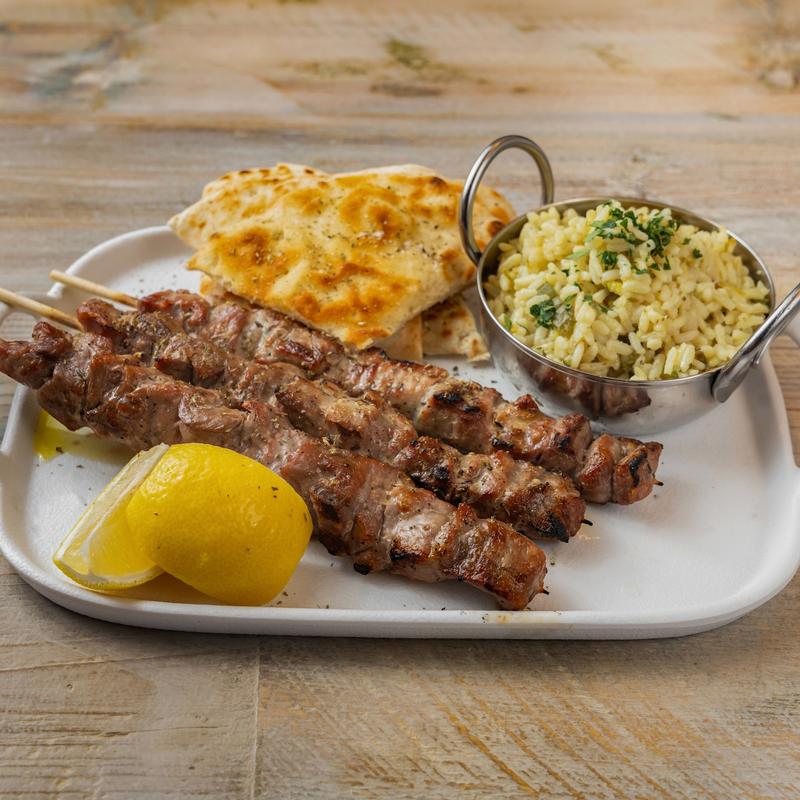 menu item 22 of 28, Souvlaki Platter
