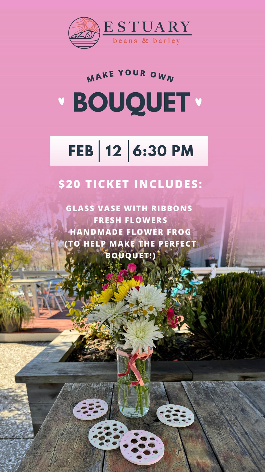 Valentine's Bouquet Workshop event photo