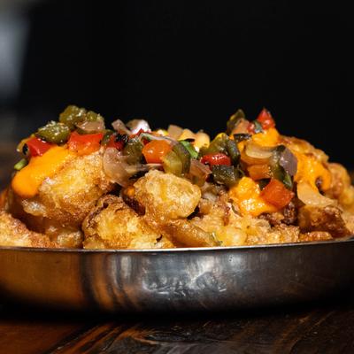 Cauliflower Frita at 13 Tacos & Taps.