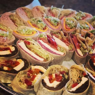 Deli wrap tray.