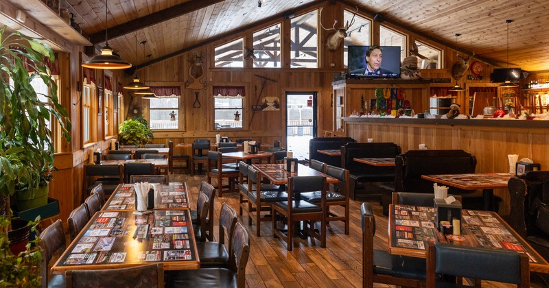 Interior, diner area