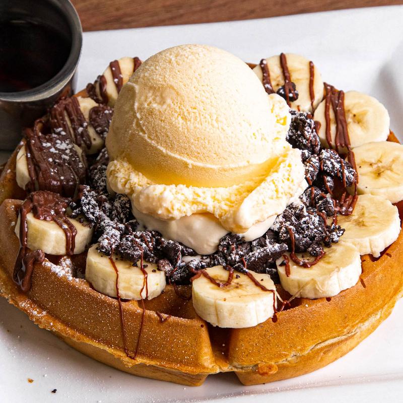 menu item 3 of 8, Mikey's Oreo Waffles