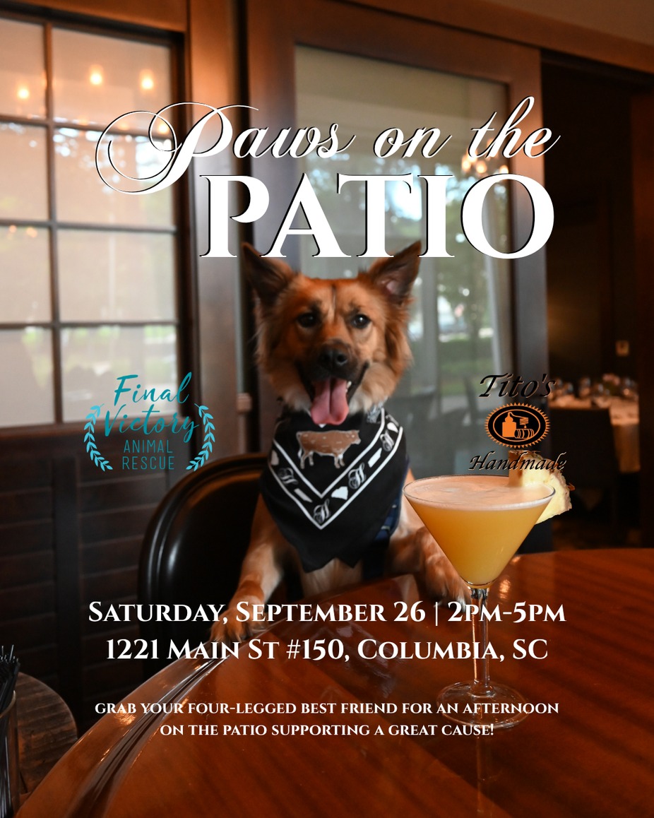 Paws on the Patio event photo