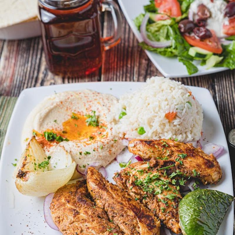 Chicken Kabobs Plate photo