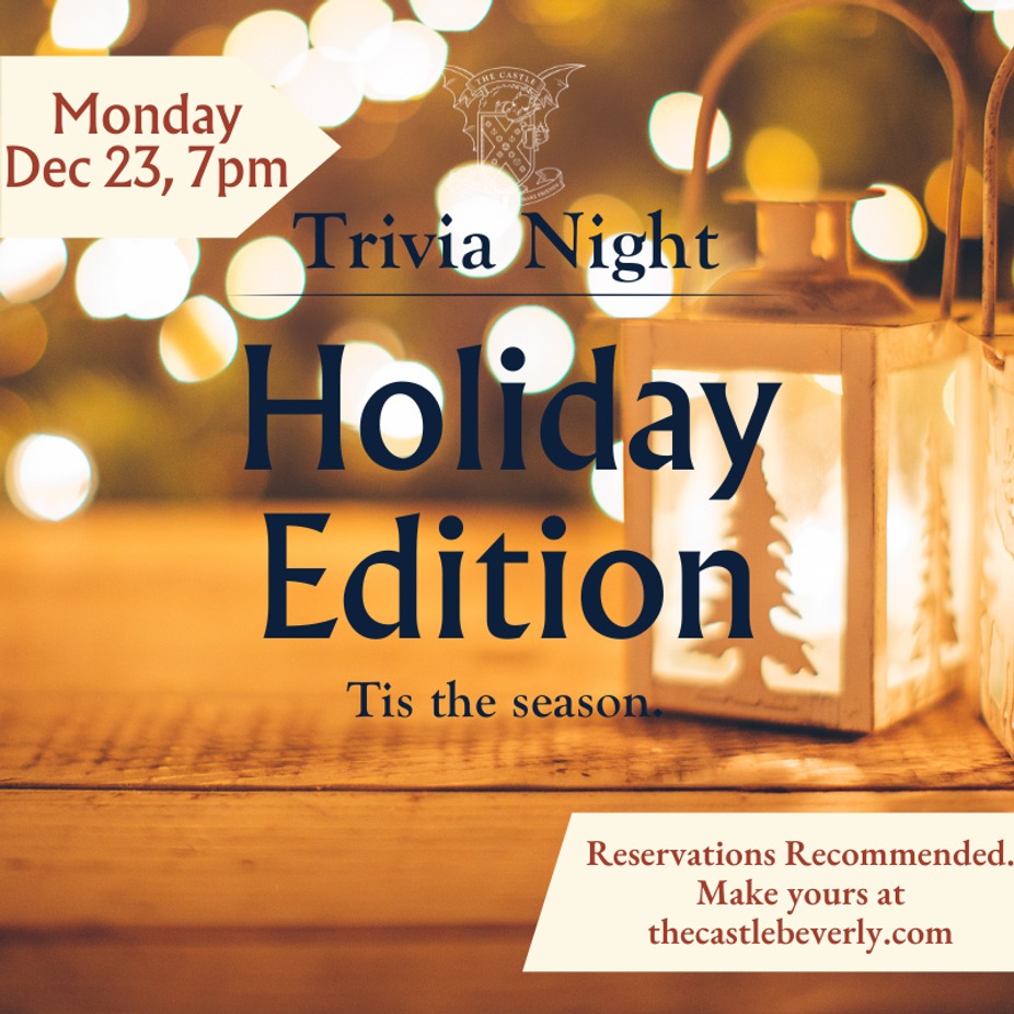 Trivia Night: Holiday Edition event photo