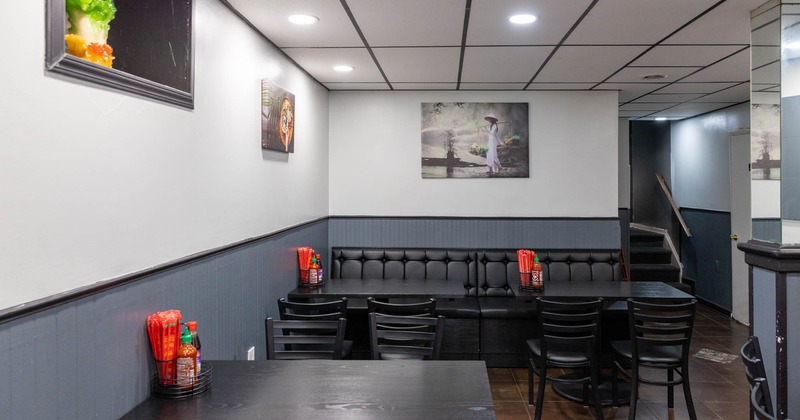 Interior dining area