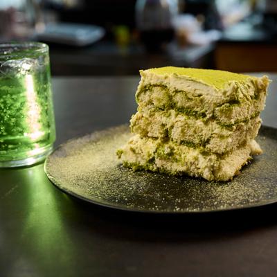 Thai Green Tea Tiramisu.