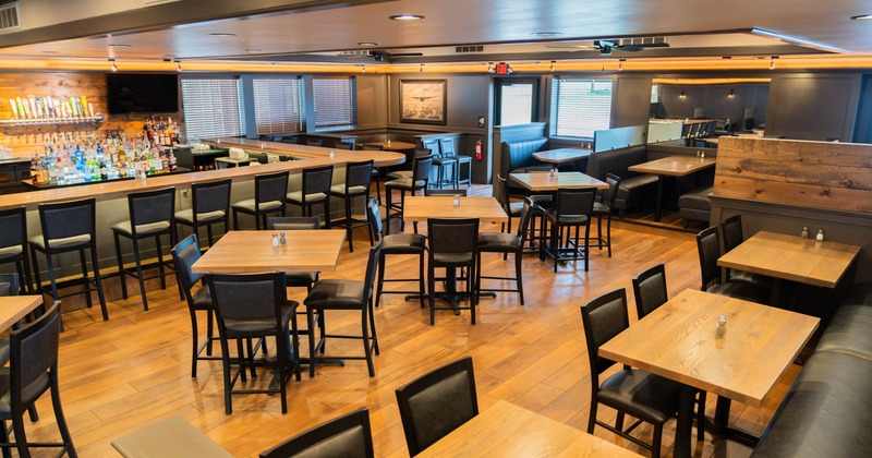 Interior, dining area