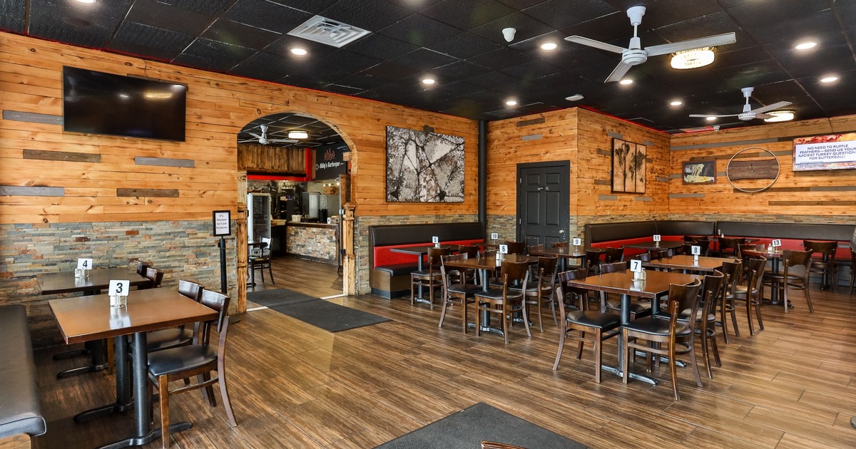 Interior, dining space