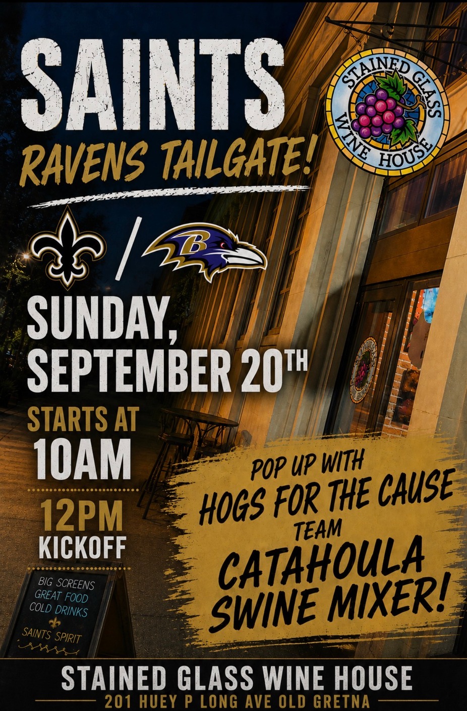 Saints Game Tailgate event photo