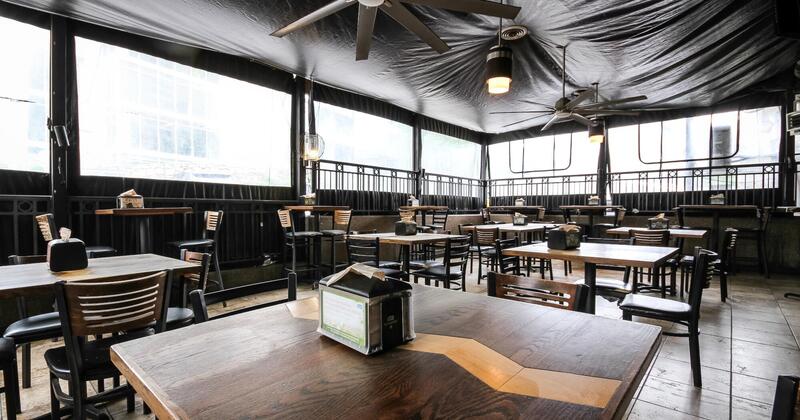 Interior, main dining area