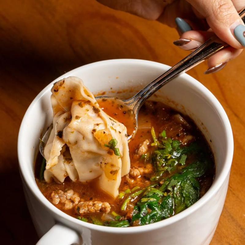 Tortellini Dumpling Soup photo