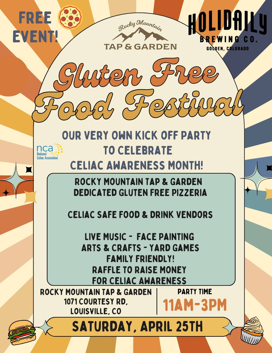 🎉 4th Annual Gluten-Free Food Festival Kickoff Party! 🎉 event photo