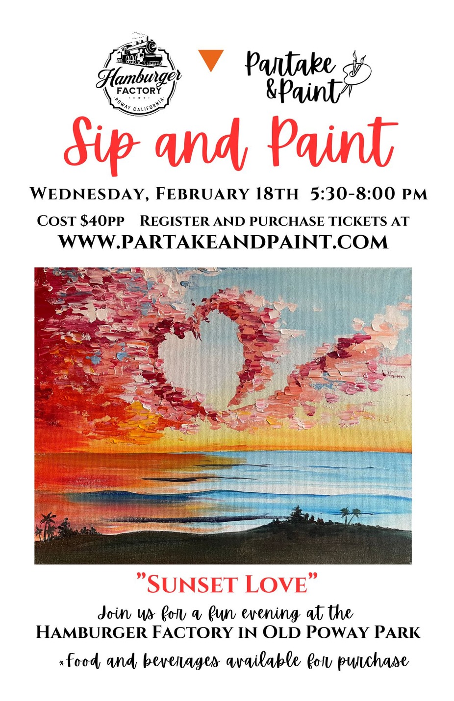 February Paint and Sip 