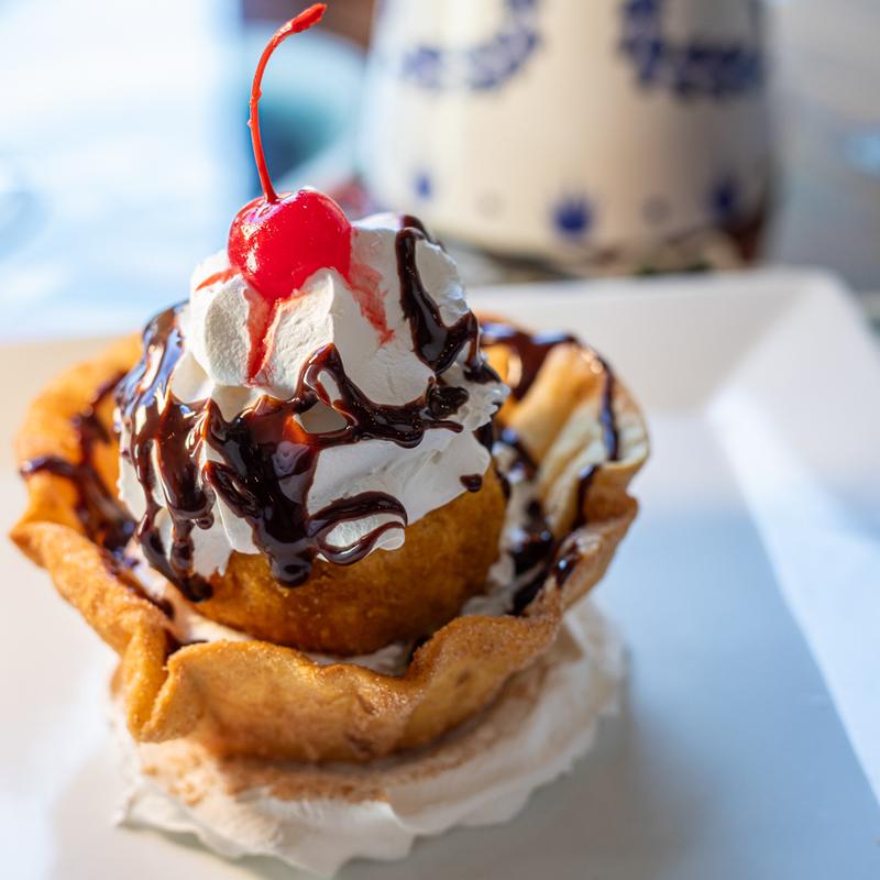 menu item 10 of 10, Fried Ice Cream