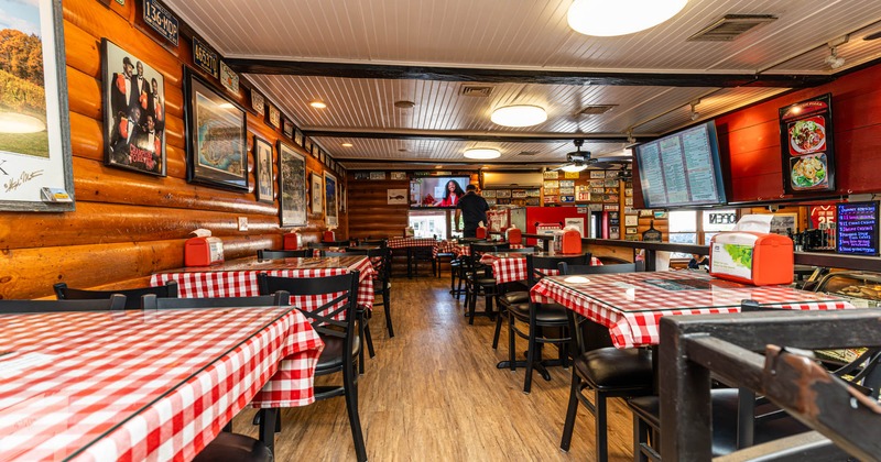 Interior, dining area