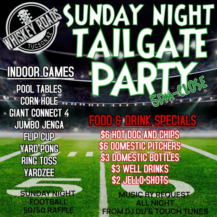 SUNDAY NIGHT TAILGATE PARTY event photo