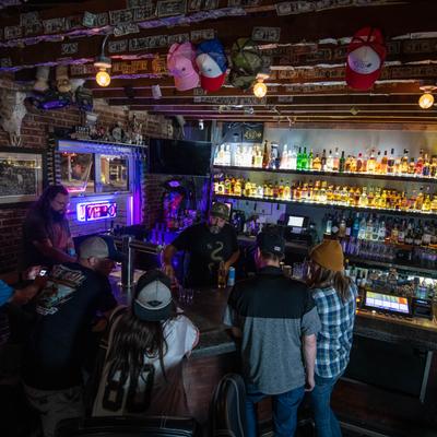 People at the venue.