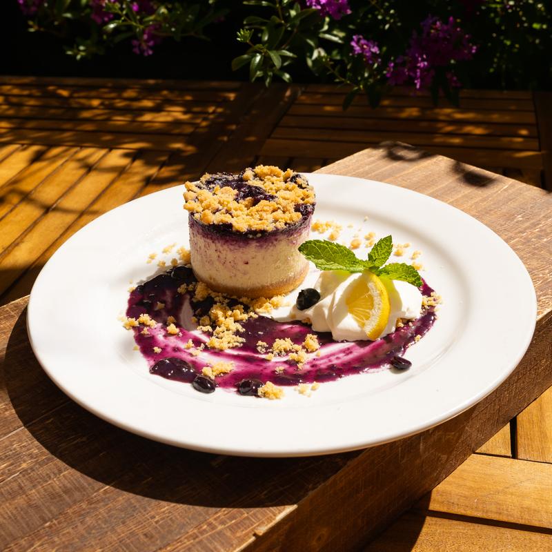 Seasonal Lemon Blueberry Cheesecake photo
