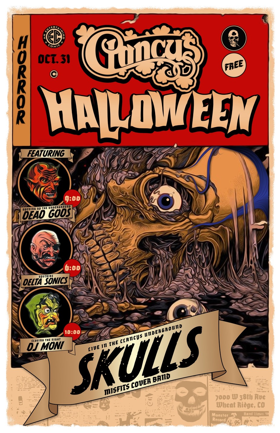 CLANCY'S ANNUAL HALLOWEEN BLAST event photo