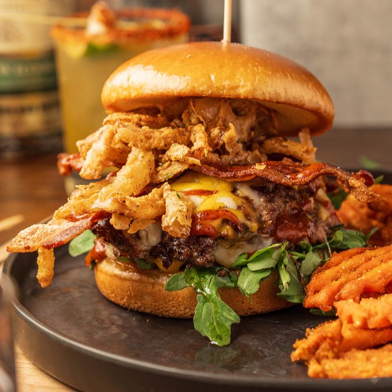 BBQ Bacon Cheddar Burger* photo