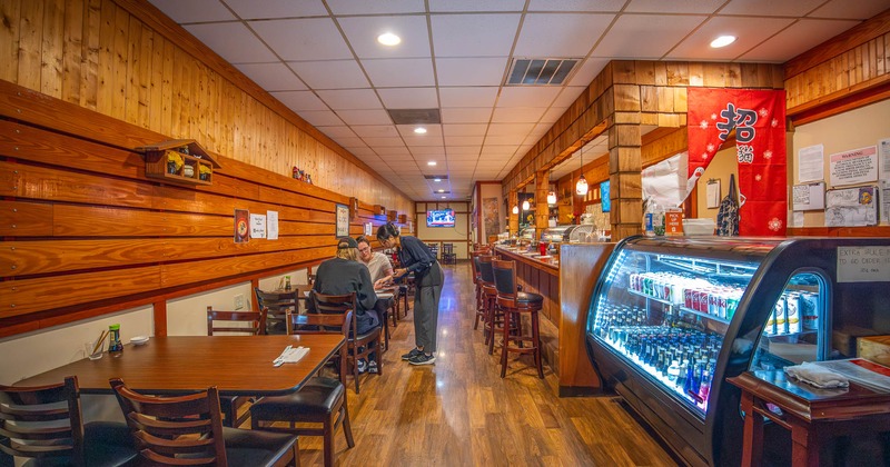 Interior, dining area