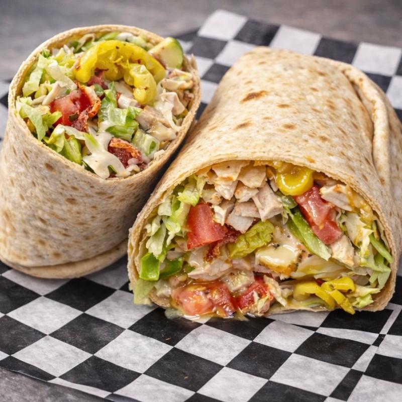 menu item 28 of 47, Chicken Italian Wrap