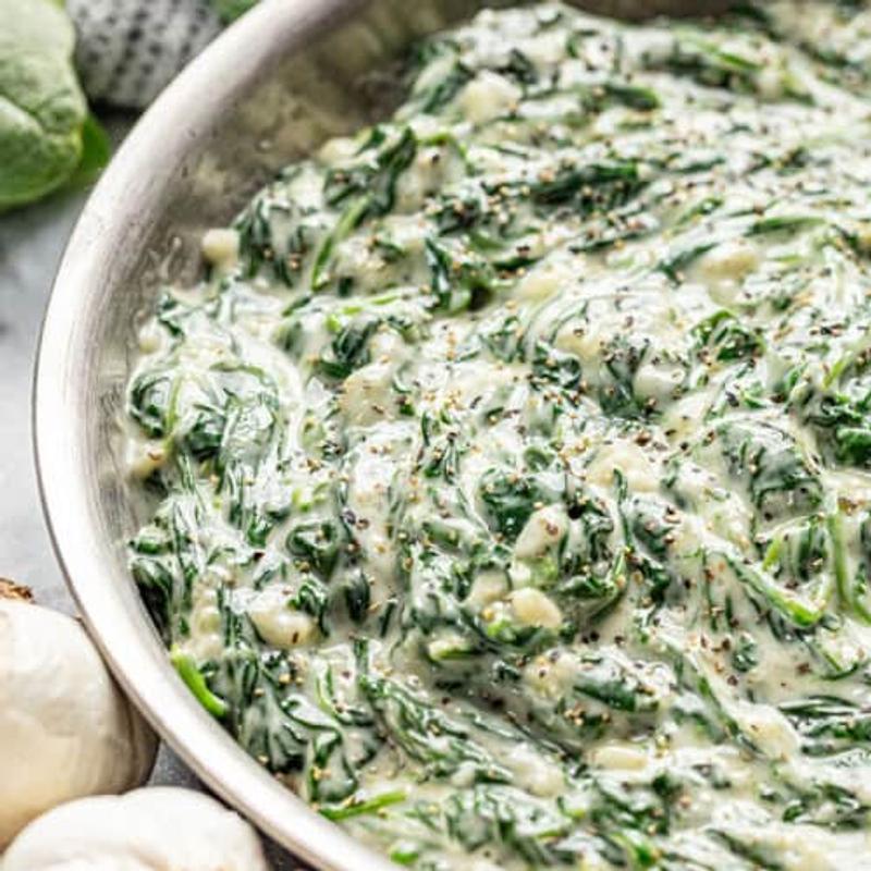 Creamed Spinach photo