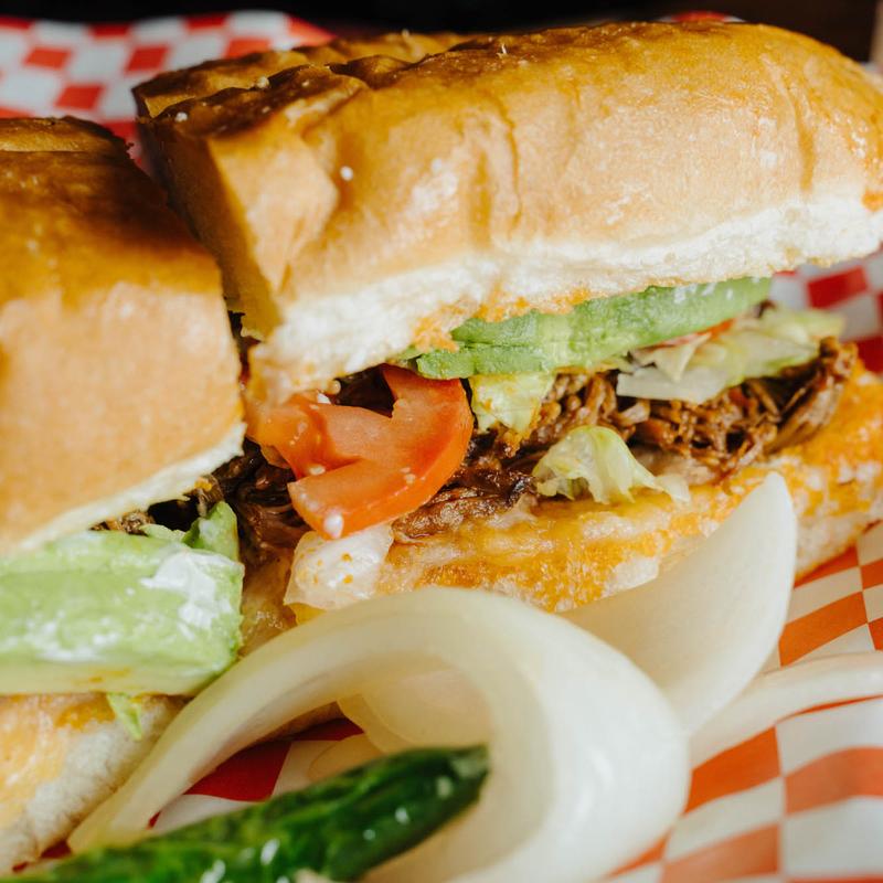 menu item 12 of 38, Torta Birria