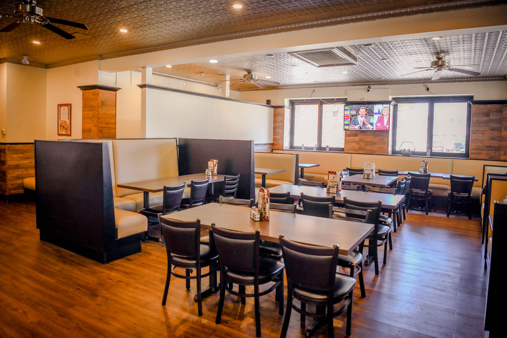 Interior, dining area