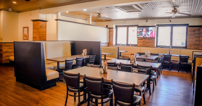 Interior, seating area