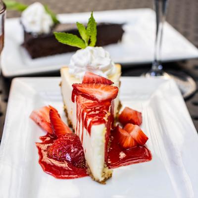 Strawberry Cheesecake.