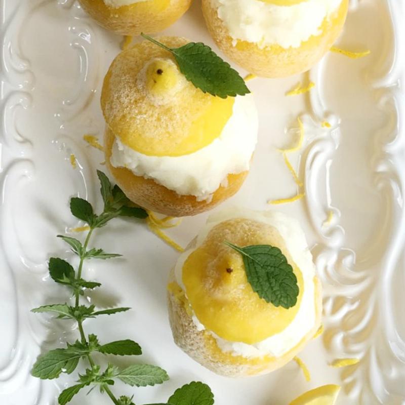 Lemon Sorbet Stuffed photo
