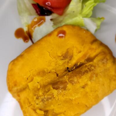 Jamaican Beef pattie.