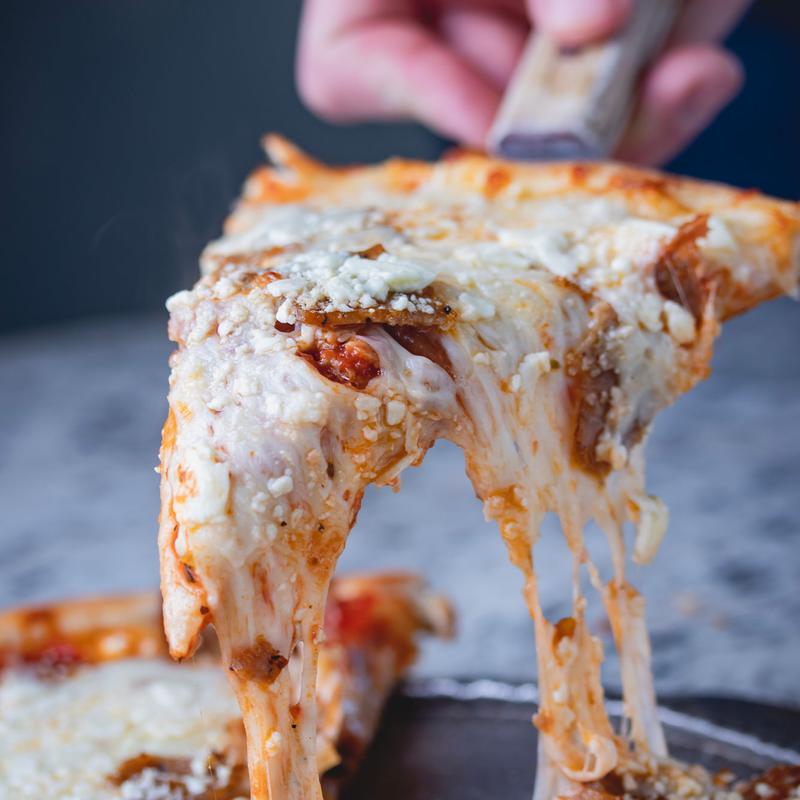 Sausage & Pepper with Feta Cheese photo