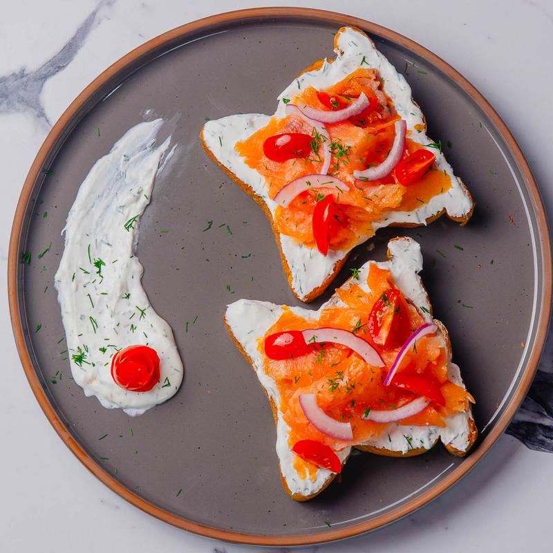 menu item 3 of 17, Smoked Salmon Toast