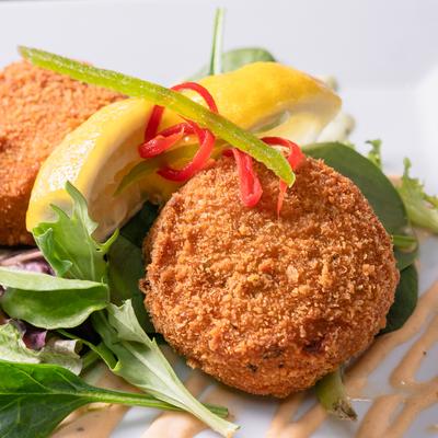 Paradise Crab Cakes.
