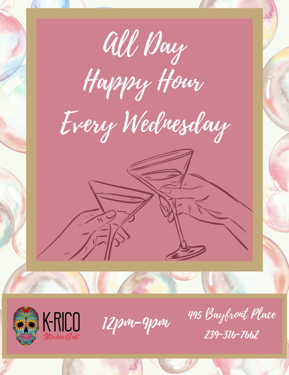 Wednesday All Day Happy Hour event photo