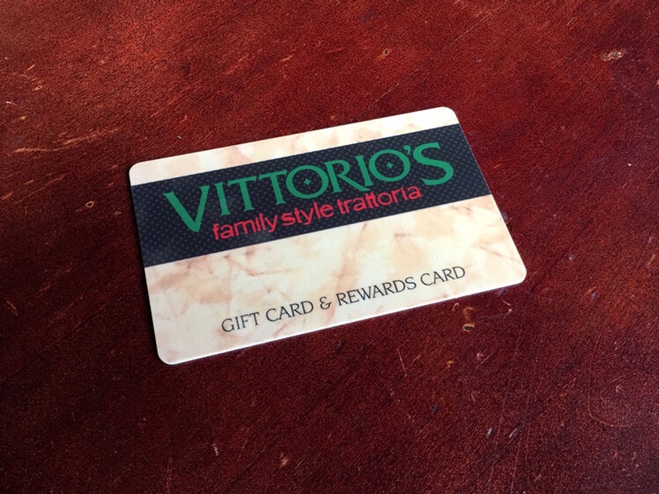 Black Friday Promotion - 50% Off All Vittorio's Gift Cards event photo