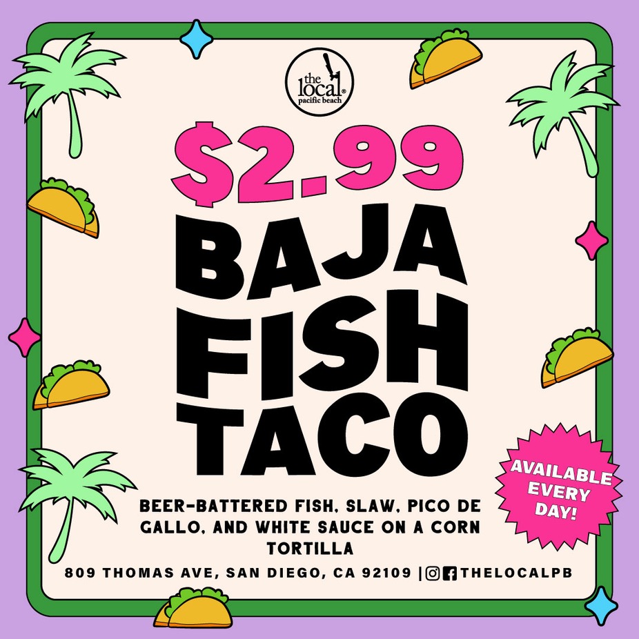 $2.99 Baja Fish Taco event photo