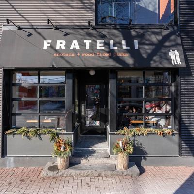 The restaurant's entrance.