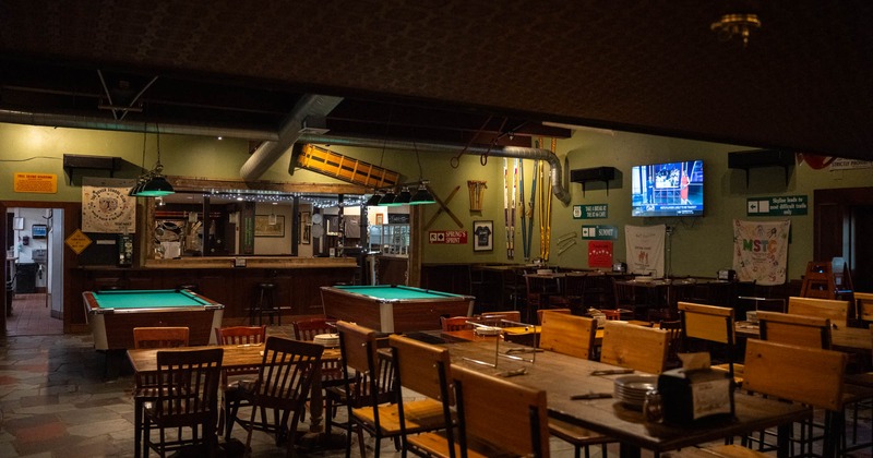 Interior, main dining area