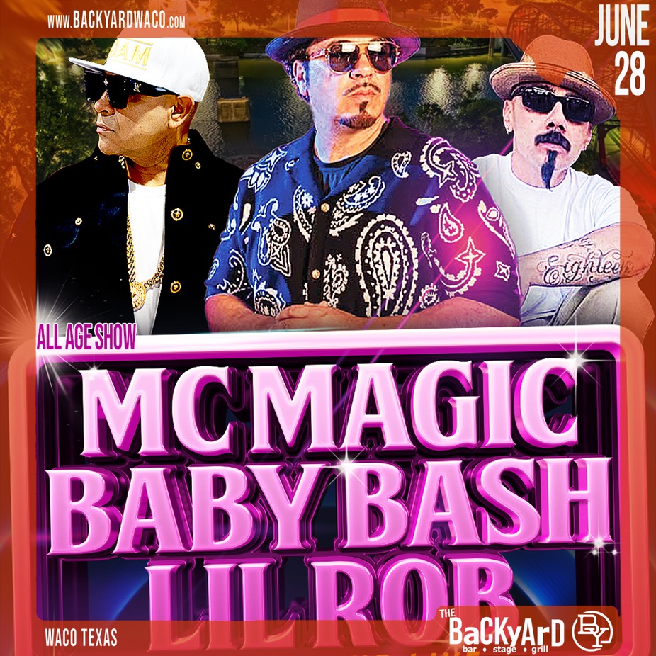 MC Magic, Baby Bash and Lil Rob event photo