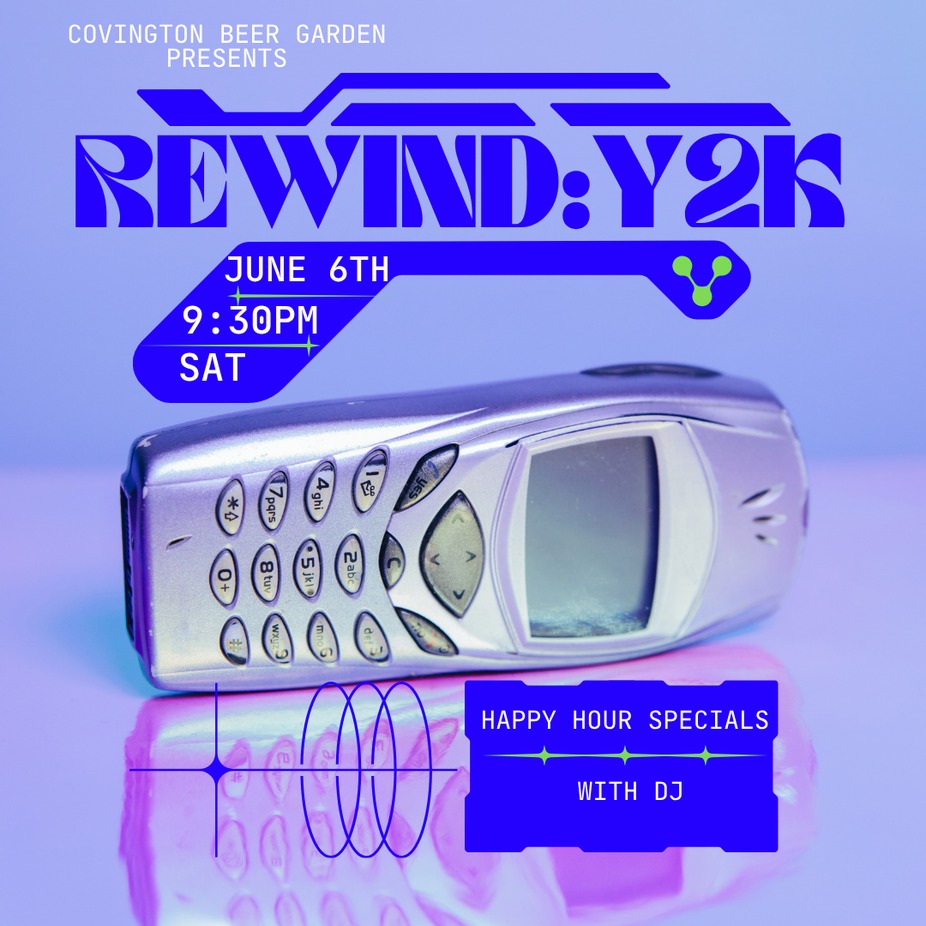 Rewind: Y2K event photo