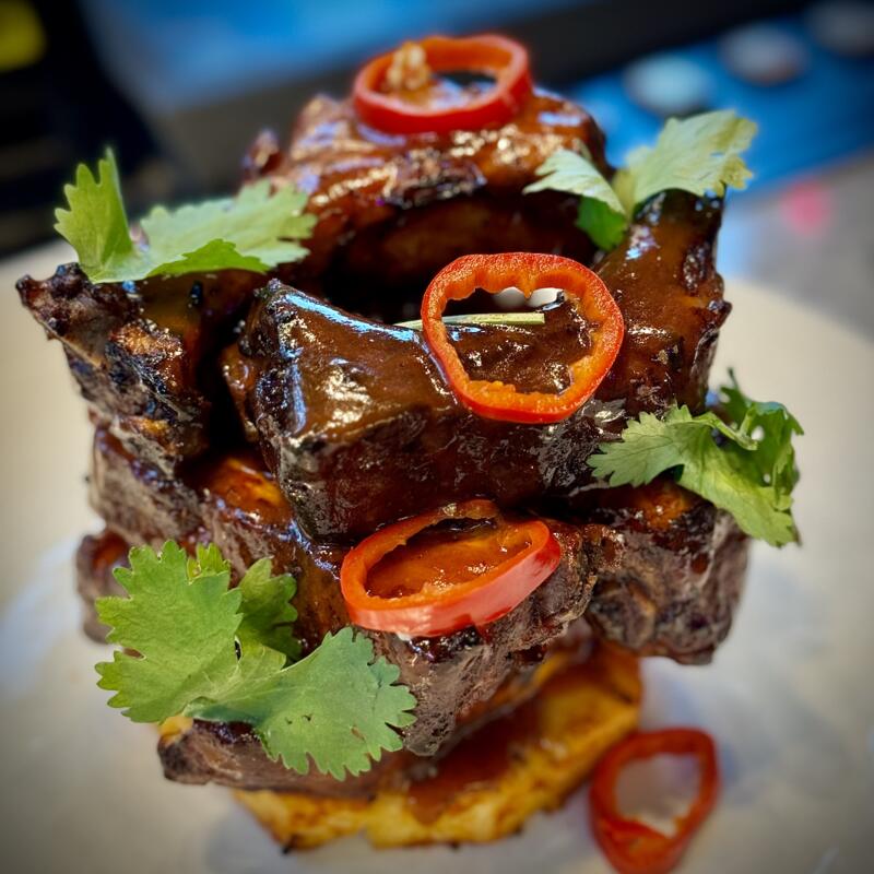 Chef Chris's Signature BBQ Ribs photo
