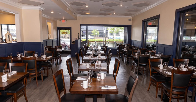 Interior, dining area