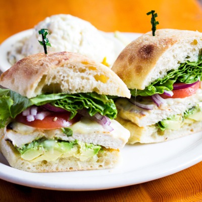 California chicken sandwich