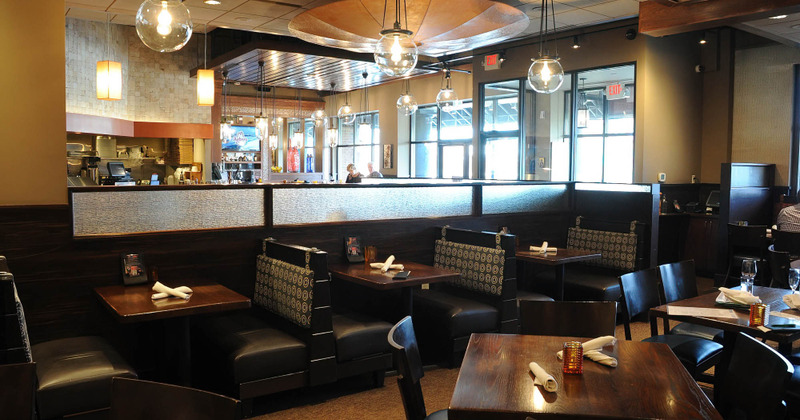 Interior, dining area