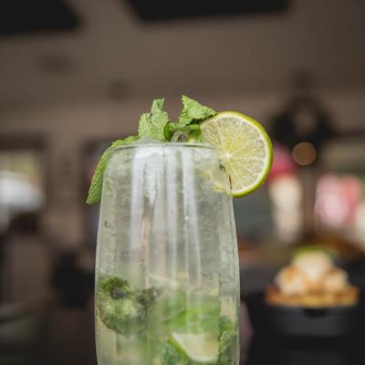 Mojito cocktail.