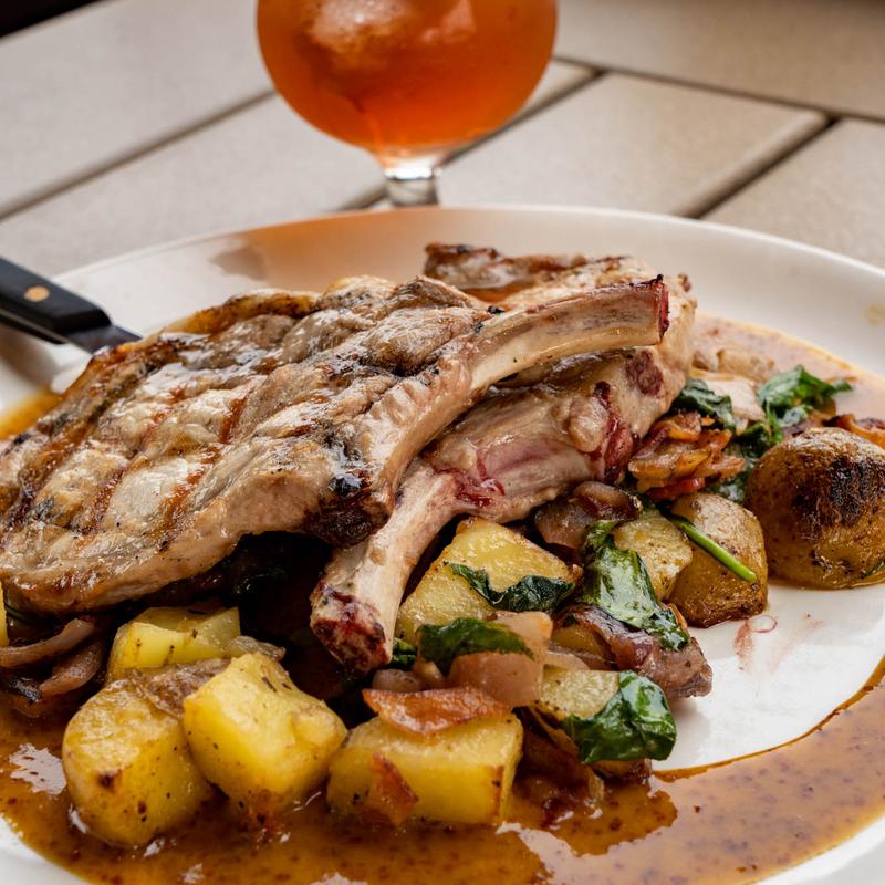 Twin Grilled Pork Chops* (GF) photo